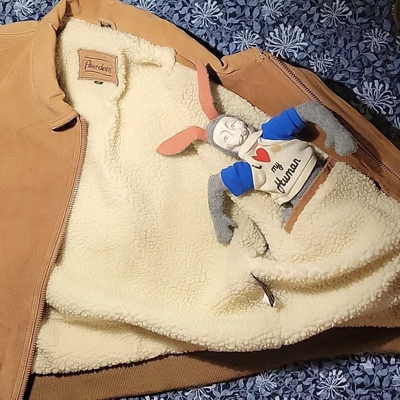 Aberdeen Vintage Leather Winter Jacket - Picture 3 of 3